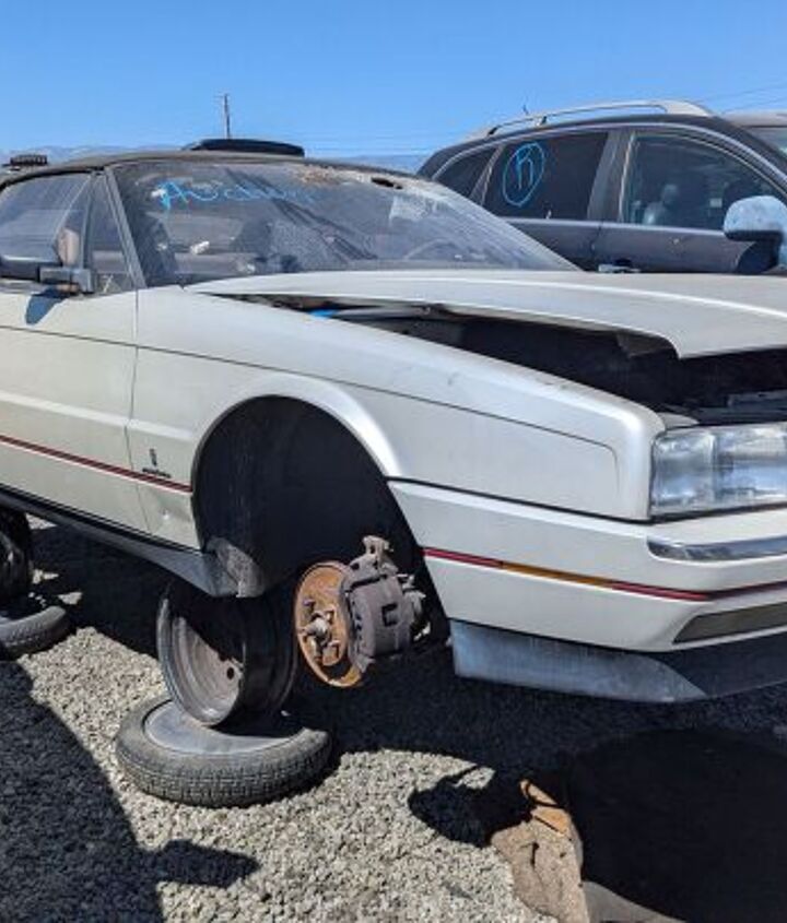junkyard find 1987 cadillac allant