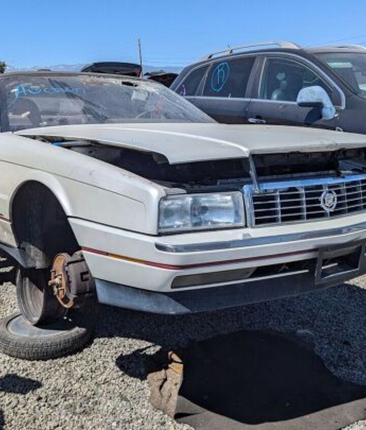 junkyard find 1987 cadillac allant