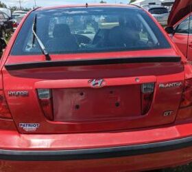 junkyard find 2003 hyundai elantra gt 5 door hatchback