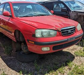 junkyard find 2003 hyundai elantra gt 5 door hatchback