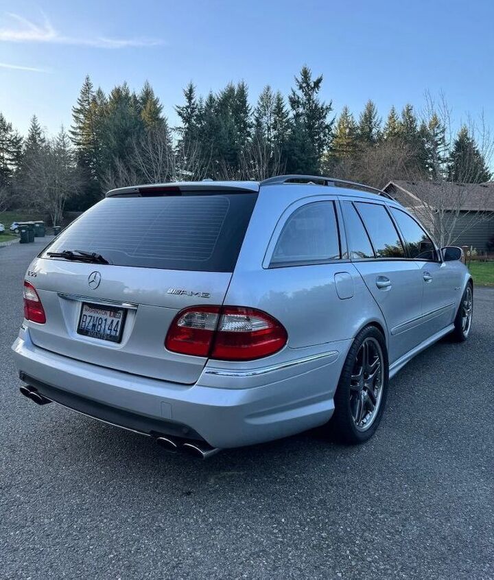 used car of the day 2006 mercedes benz e55 amg wagon