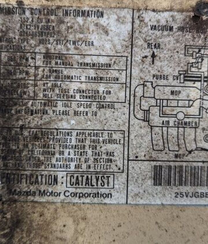 junkyard find 1995 mazda mx 6 ls