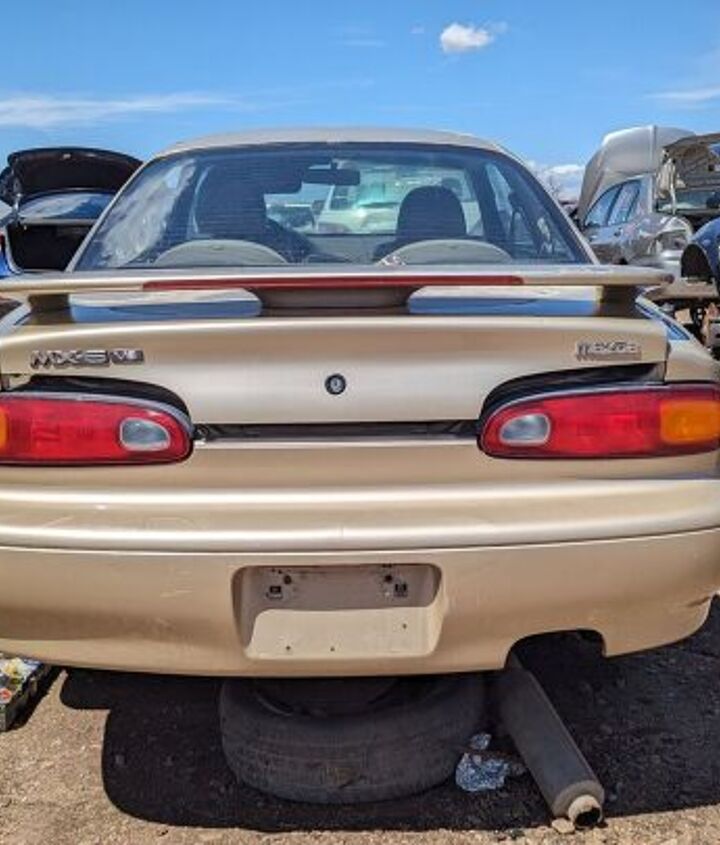 junkyard find 1995 mazda mx 6 ls