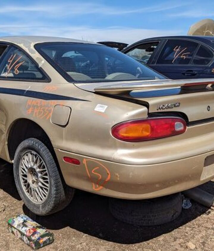 junkyard find 1995 mazda mx 6 ls