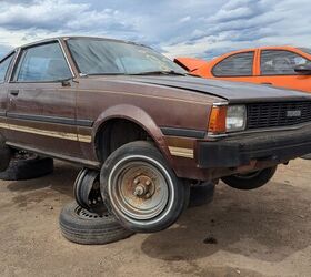 junkyard find 1980 toyota corolla sr5 liftback coupe