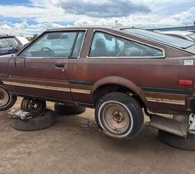 junkyard find 1980 toyota corolla sr5 liftback coupe