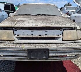 junkyard find 1986 mercury topaz gs lichen this car edition