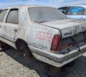 junkyard find 1986 mercury topaz gs lichen this car edition