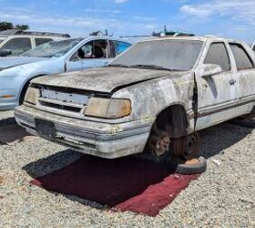 junkyard find 1986 mercury topaz gs lichen this car edition