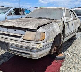 junkyard find 1986 mercury topaz gs lichen this car edition