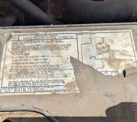 junkyard find 1986 mercury topaz gs lichen this car edition