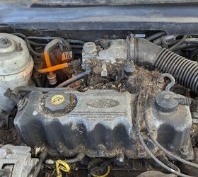 junkyard find 1986 mercury topaz gs lichen this car edition