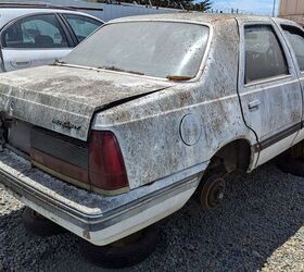 junkyard find 1986 mercury topaz gs lichen this car edition