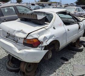 junkyard find 1997 honda del sol si