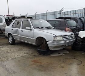 junkyard find peugeot 309