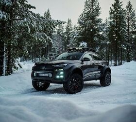 see photos of the 2025 audi q6 e tron and q6 e tron off road concept, 2025 Audi Q6 e tron off road concept