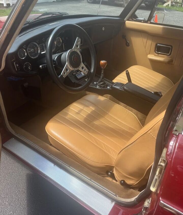 used car of the day 1973 lotus mgb gt