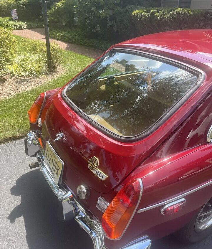 used car of the day 1973 lotus mgb gt