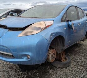 junkyard find nissan leafpocalypse in california