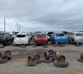 junkyard find nissan leafpocalypse in california