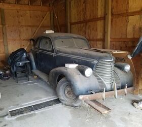 used car of the day 1938 oldsmobile club coupe f6