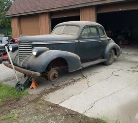 used car of the day 1938 oldsmobile club coupe f6