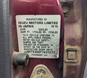 junkyard find 1993 isuzu stylus