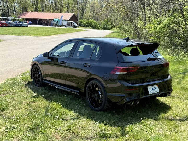 2025 Gold R Rear See More Photos Of The 2025 Volkswagen Golf R | The Truth About Cars