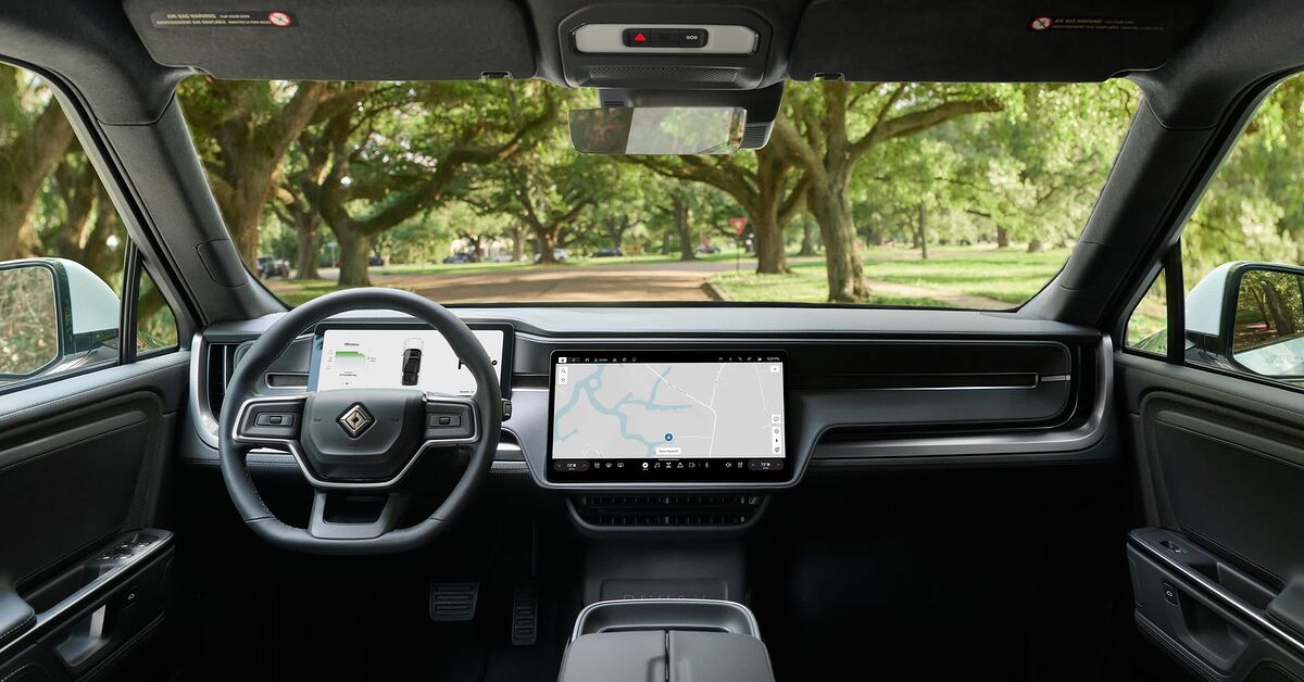 Rivian's Navigation System Just Got a Google Glow-Up