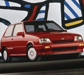 cars with asymmetrical faces, Chevrolet Sprint Turbo