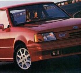 cars with asymmetrical faces, Ford Escort GT