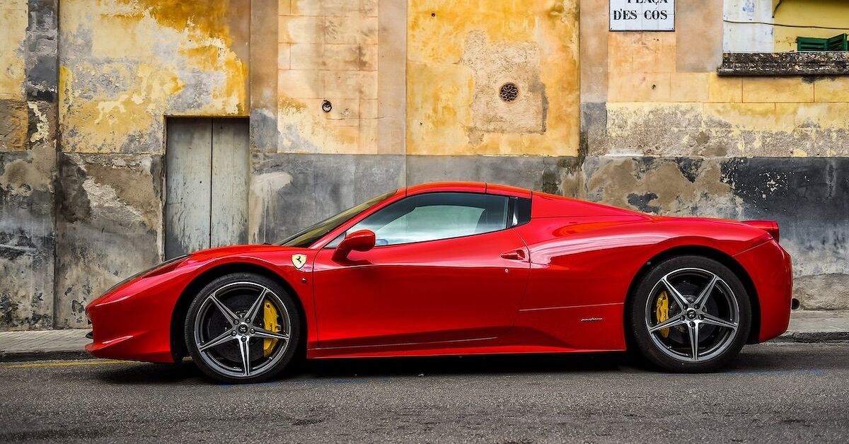 Ferrary Types Red Ferrari Types