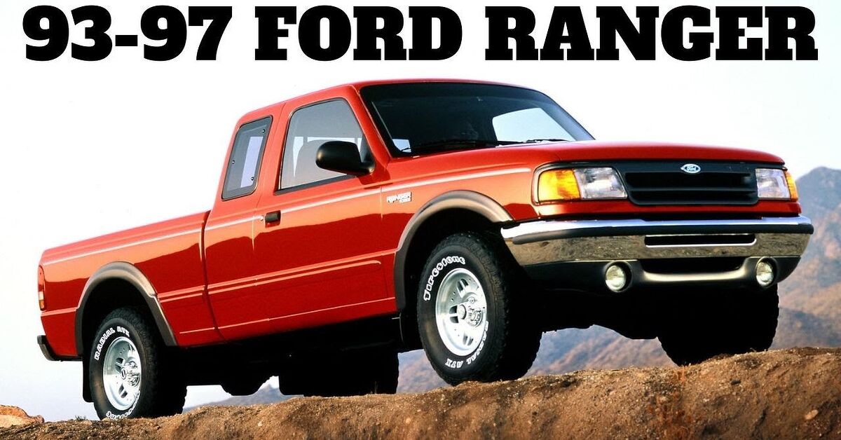 Ford Ranger Generations Years Second-Generation Ford Ranger - The History, Options, & Drivelines ...