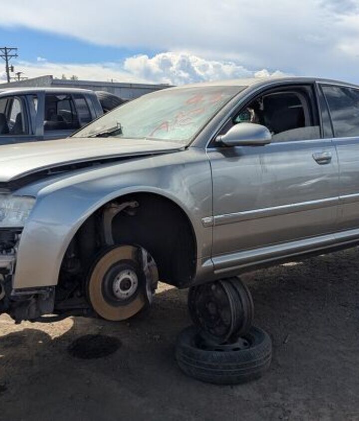 junkyard find 2005 audi a8 l w12