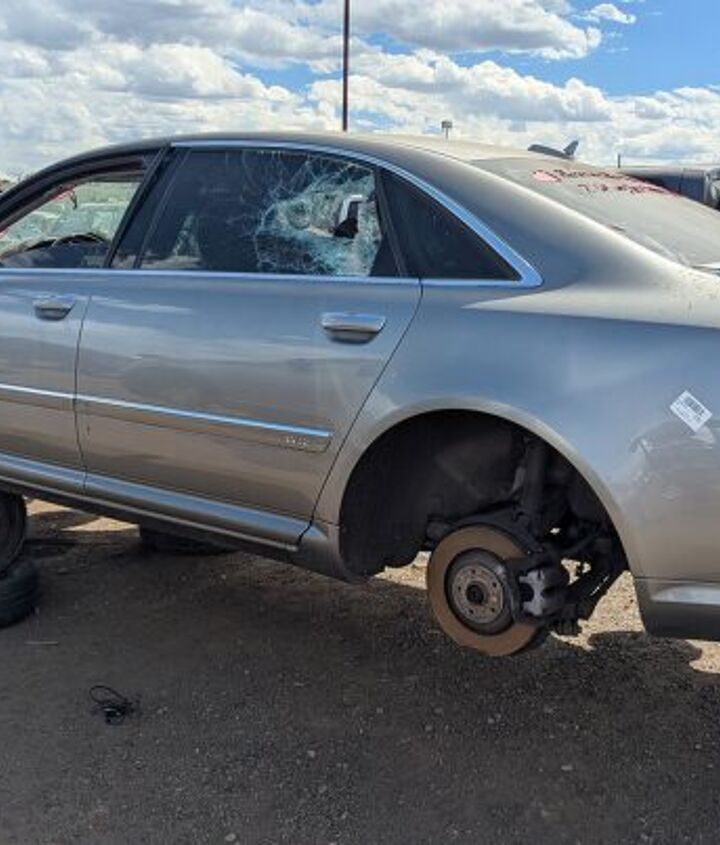 junkyard find 2005 audi a8 l w12