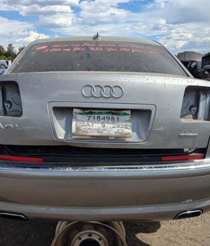 junkyard find 2005 audi a8 l w12
