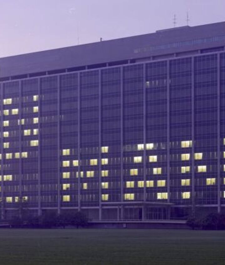 ford demolishing glass house as new headquarters nears completion