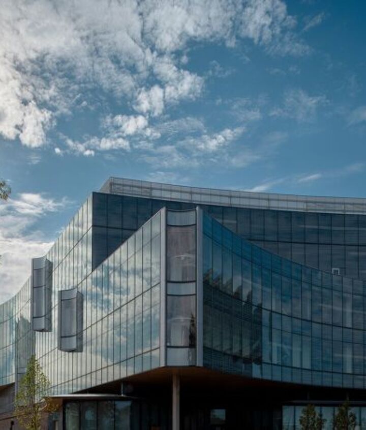 ford demolishing glass house as new headquarters nears completion