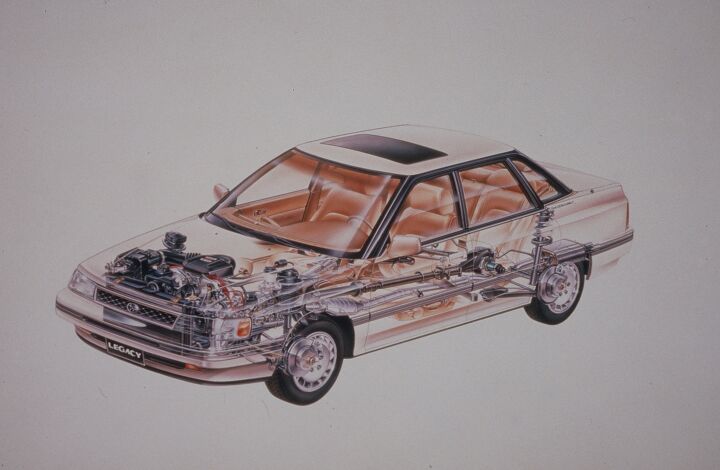 the final subaru legacy has been built