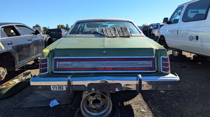 junkyard find 1976 ford ltd 4 door pillared hardtop