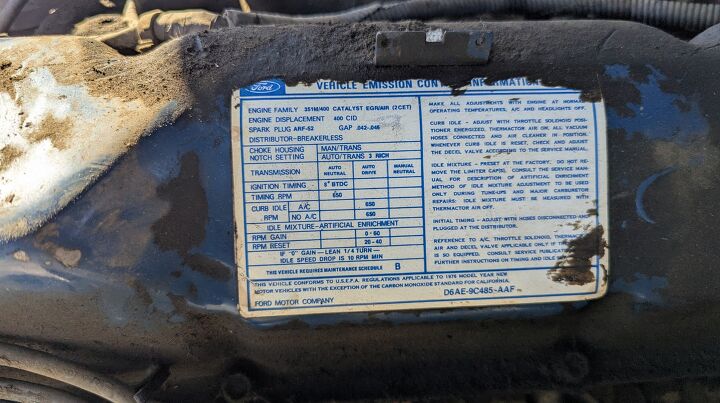 junkyard find 1976 ford ltd 4 door pillared hardtop