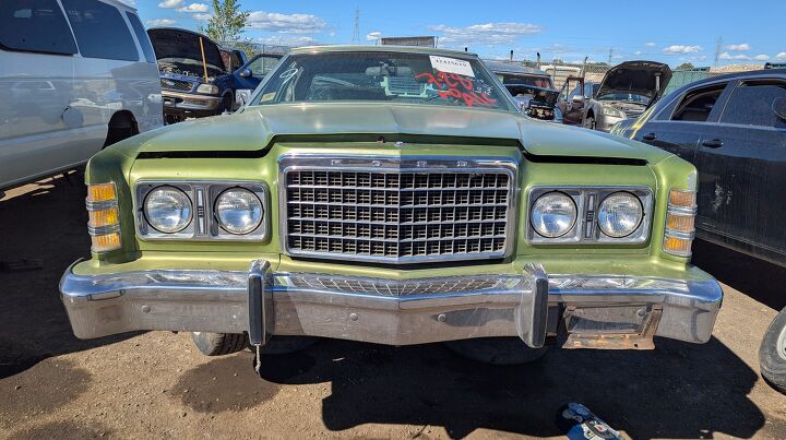 junkyard find 1976 ford ltd 4 door pillared hardtop
