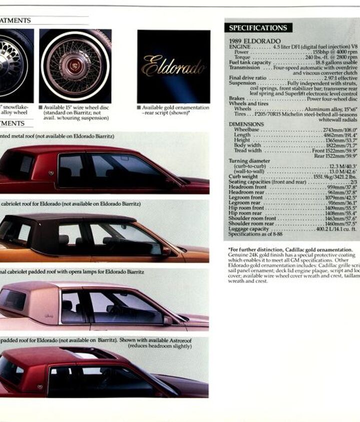 rare rides icons the cadillac eldorado distinctly luxurious part lxxiv