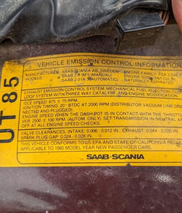 junkyard find 1985 saab 900 3 door hatchback