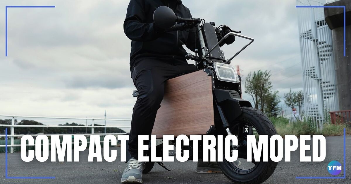 Tatamel: The Foldable Electric Motorbike for City Life