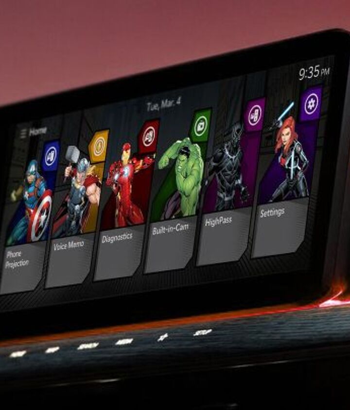 driving dystopia kia partners with disney on themed infotainment screens