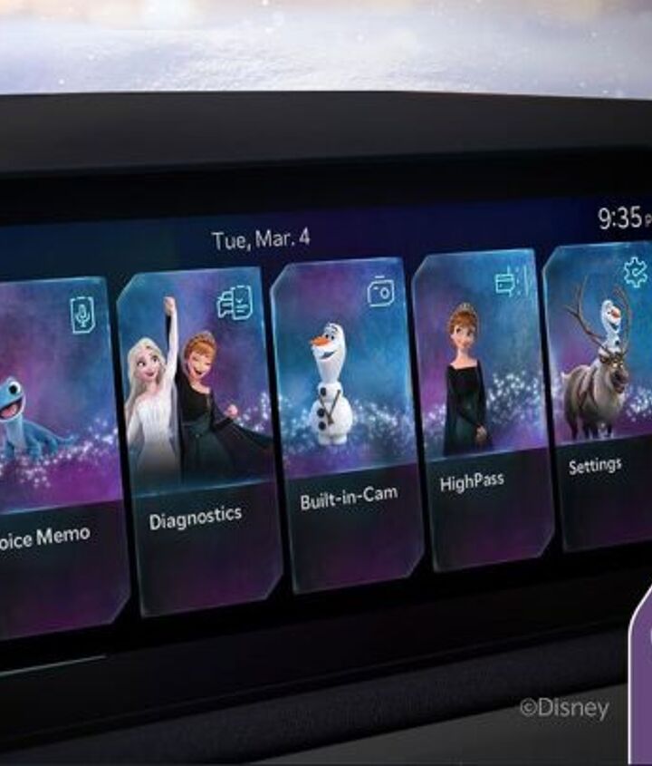 driving dystopia kia partners with disney on themed infotainment screens