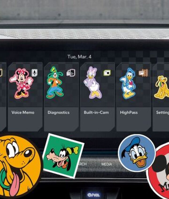 driving dystopia kia partners with disney on themed infotainment screens