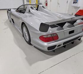 2002 mercedes benz clk gtr seized by fbi as part of investigation