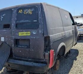 junkyard find 1991 chevrolet astro cargo van with 425 127 miles